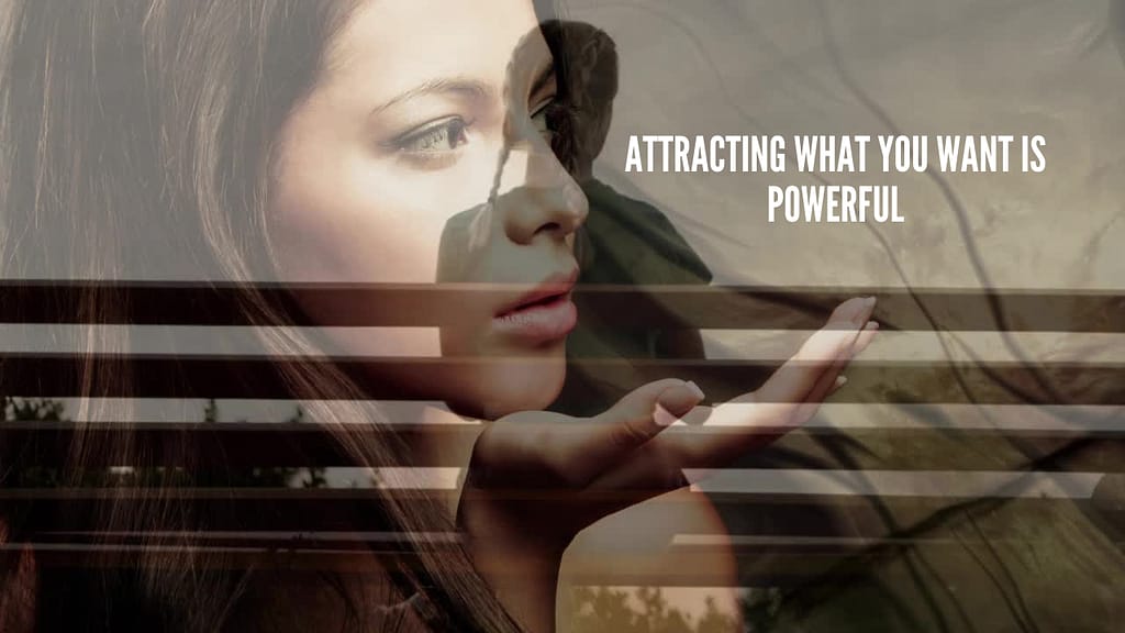 Theme image, Attracting What You Want Is Powerful.