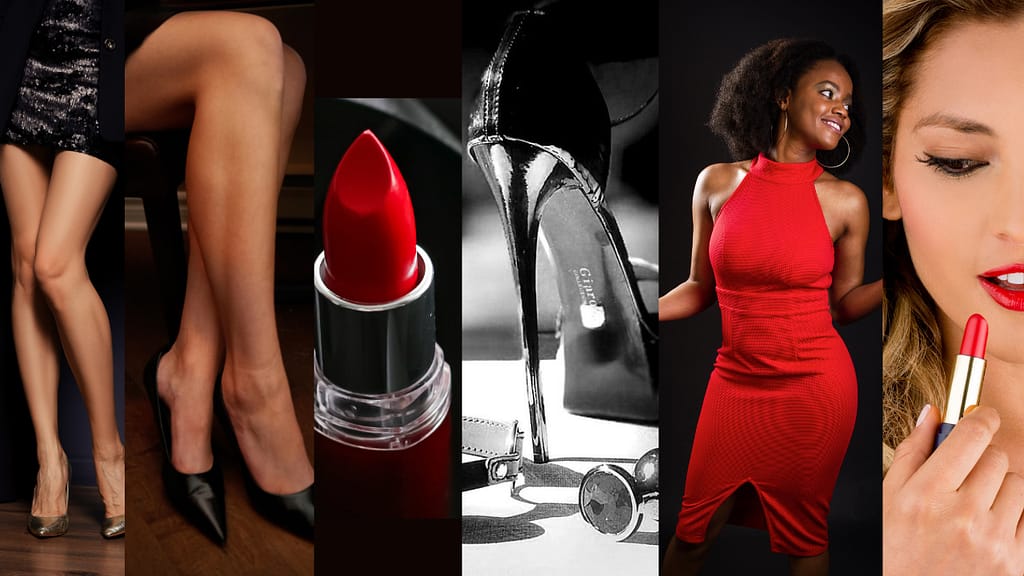 This is the theme image to The Power Of High Heels And Red Lipsticks