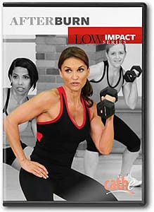 Cathe Friedrich Afterburn Low Impact HiiT Metabolic Fat Burner Workout DVD For Women - Use for Cardio, Metabolic Training, HIIT Training, Weight Loss, and Fat Burning