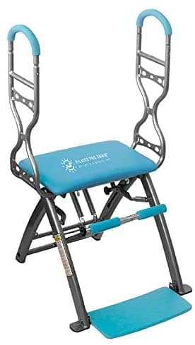 Life's A Beach Pilates PRO Chair Max with Sculpting Handles + Shape Transform & Reform + Total Gym Home Workout + Adjustable Resistance Levels