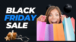This image is perfect illustrating Black Friday's Extravaganza