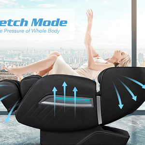 Stress comes in all forms. The Full-Body Massage Recliner Chair can help relieve daily stress. (1)