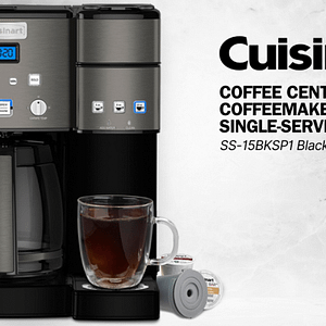 Cuisinart 12-Cup and Single-Serve Coffeemaker (1)