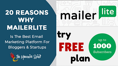 MailerLite is a great affordable Email Software to build wealth, thus built credit.