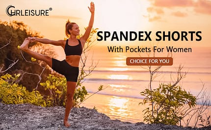 Image of Chrleisure Spandex Shorts, is known as the best yoga shorts