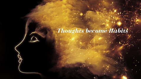 Guard your thoughts. Negative thoughts repeated consistently form into a habit. Focus on good, thoughts, happy uplifting thoughts more than down negative thoughts.