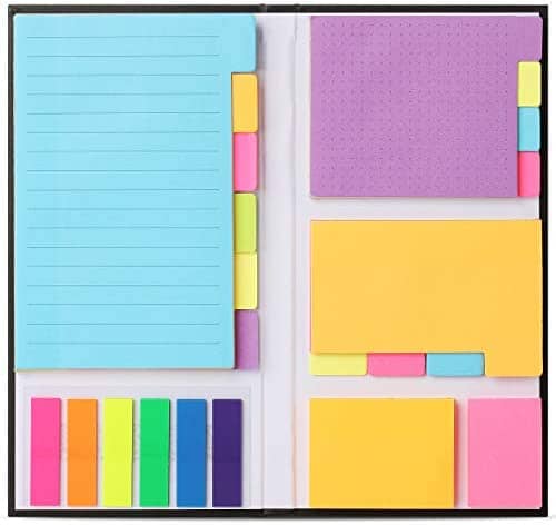 Mr. Pen- Sticky Notes Set, Sticky Notes Tabs, 410 Pack, Divider Sticky Notes, School Supplies, Office Supplies, Planner Sticky Notes, Sticky Note Dividers Tabs, Book Notes, Bible Sticky Notes