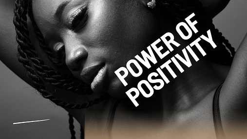 This image speaks for itself, "Power Of Positivity" Manifest or attract what you want.