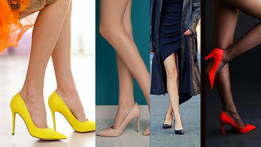 The Power of High Heels and Red Lipstick, women proudly wears high heels