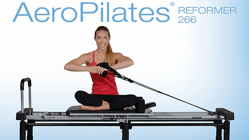 AeroPilates Reformer 266 is a great equipment to use for working out at home. (Cardio Workout At Home For Beginners).