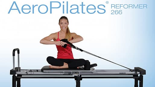 AeroPilates Reformer 266 is a great equipment to use for working out at home. (Cardio Workout At Home For Beginners).